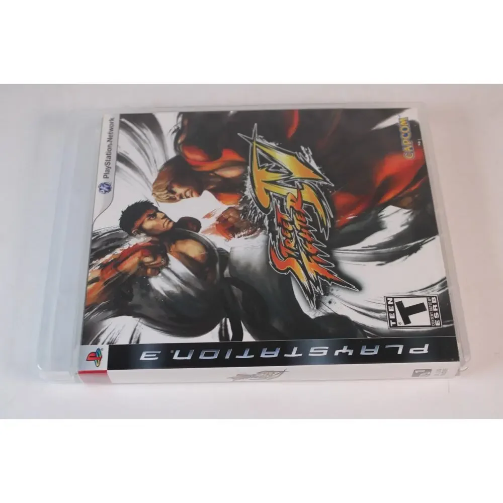 Street Fighter IV (Sony PlayStation 3, 2009, PS3) Includes collector's Disc